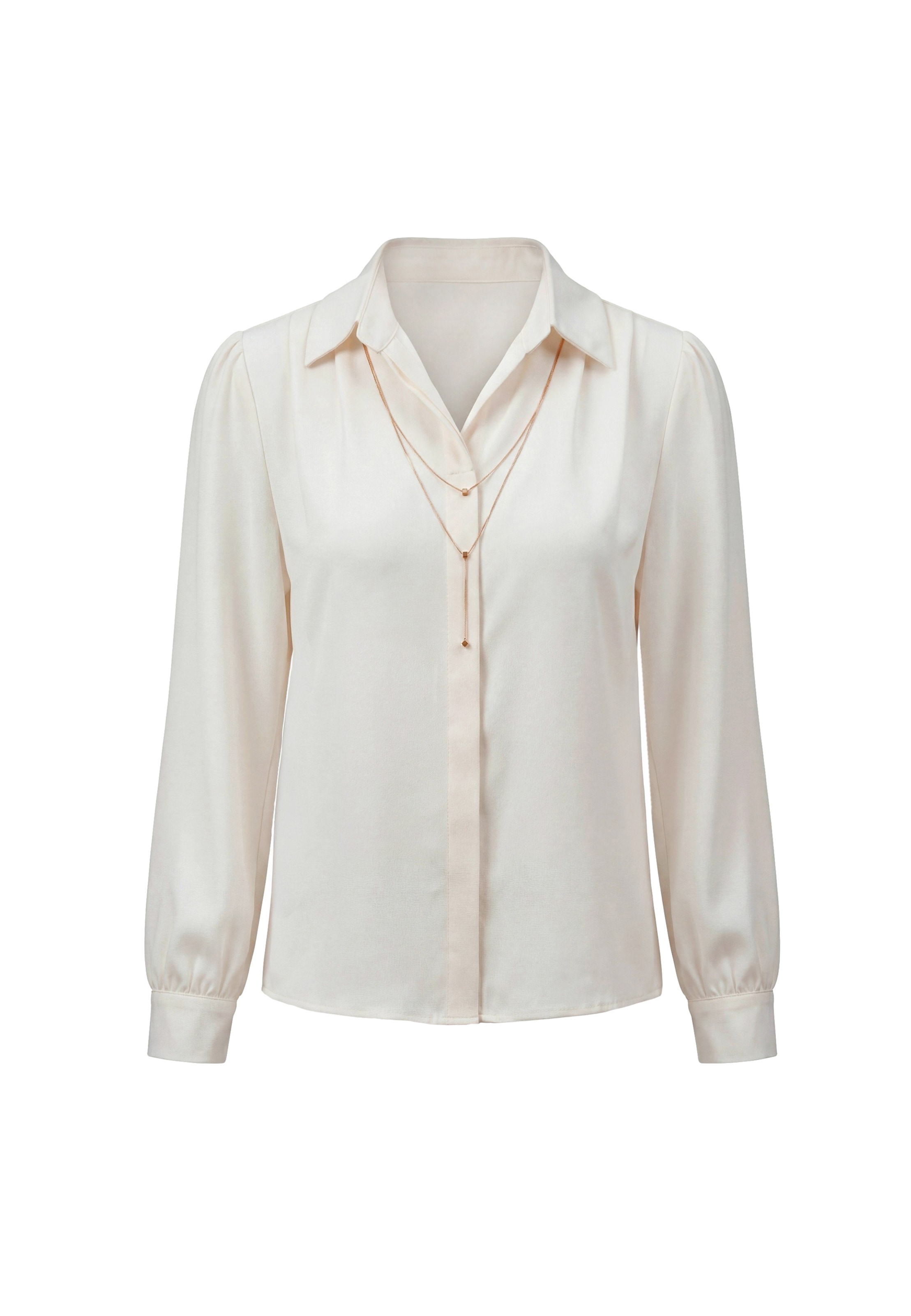 usha BLACK LABEL - Blusa en beige: frente