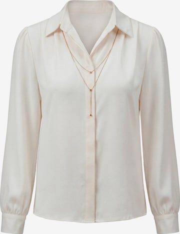 usha BLACK LABEL - Blusa en beige: frente