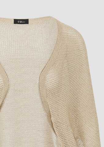 s.Oliver BLACK LABEL Strickjacke in Beige