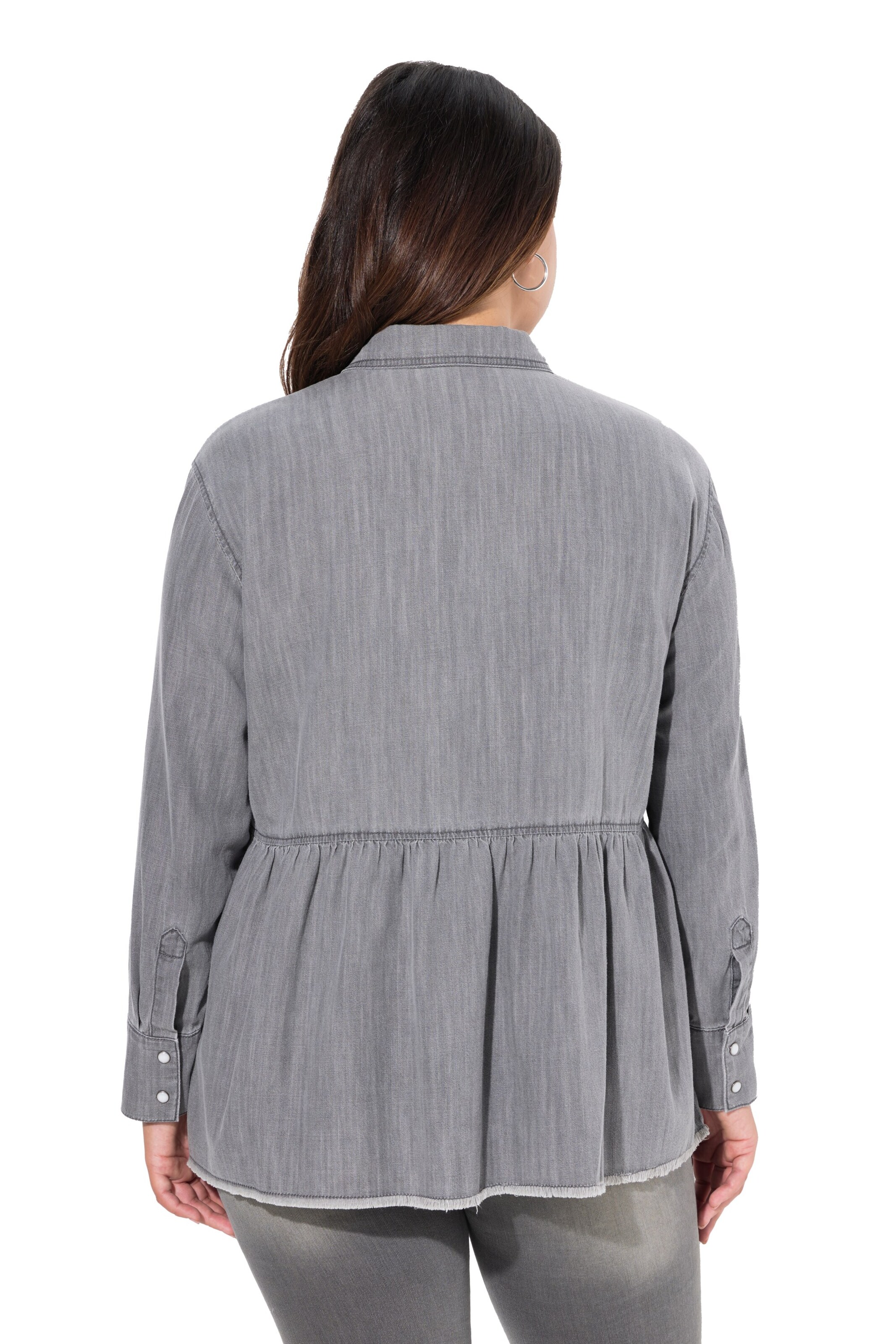 Ulla Popken Bluse in Grau