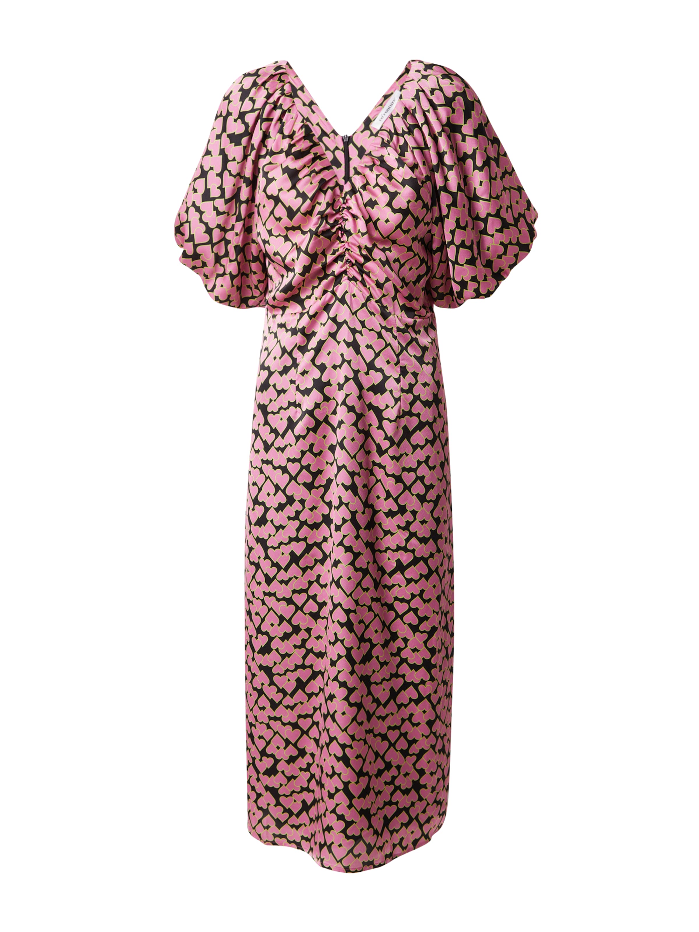 co'couture Kleid 'Flashy Heart' in Pink: Vorderseite