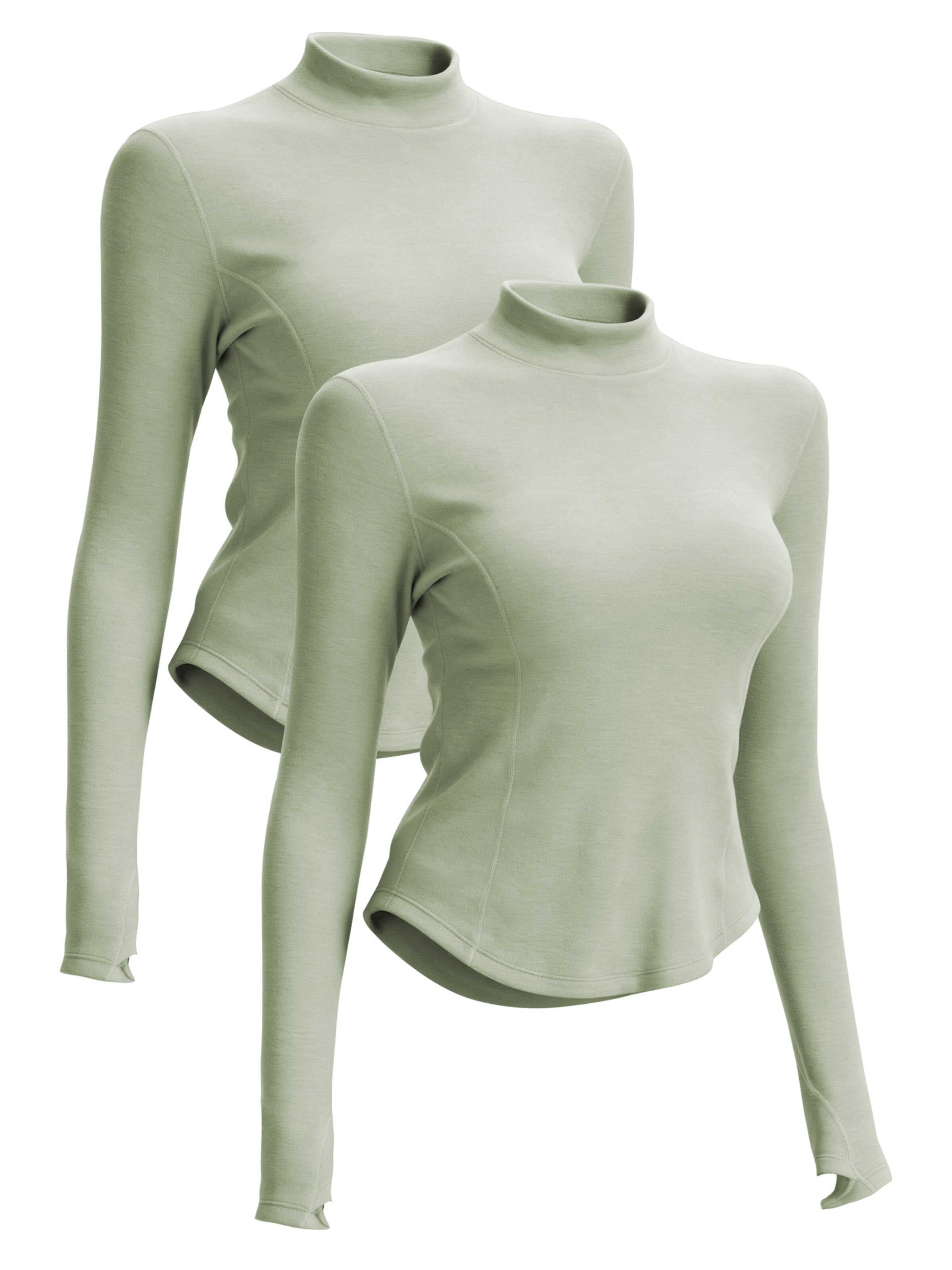 MEETWEE Functioneel shirt in Groen: voorkant