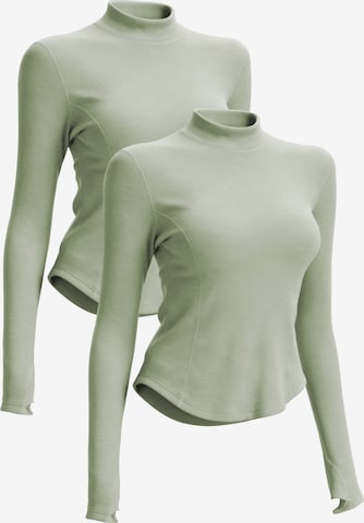 MEETWEE Performance Shirt in Green: front