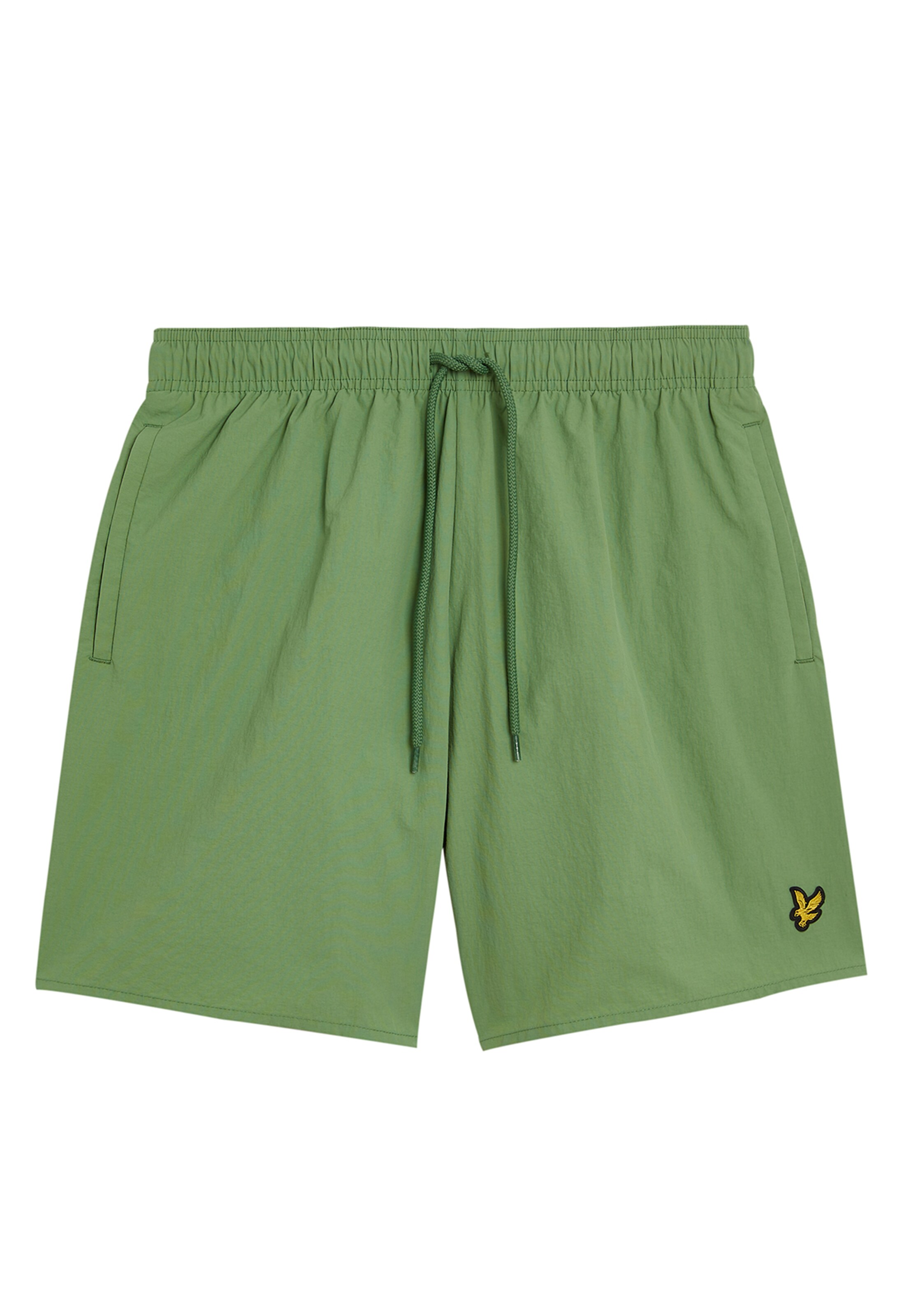 Lyle & Scott Zwemshorts in Groen: voorkant