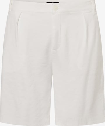 NYDJ Loose fit Pleat-Front Pants in White: front