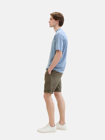 TOM TAILOR Regular Trousers in Green