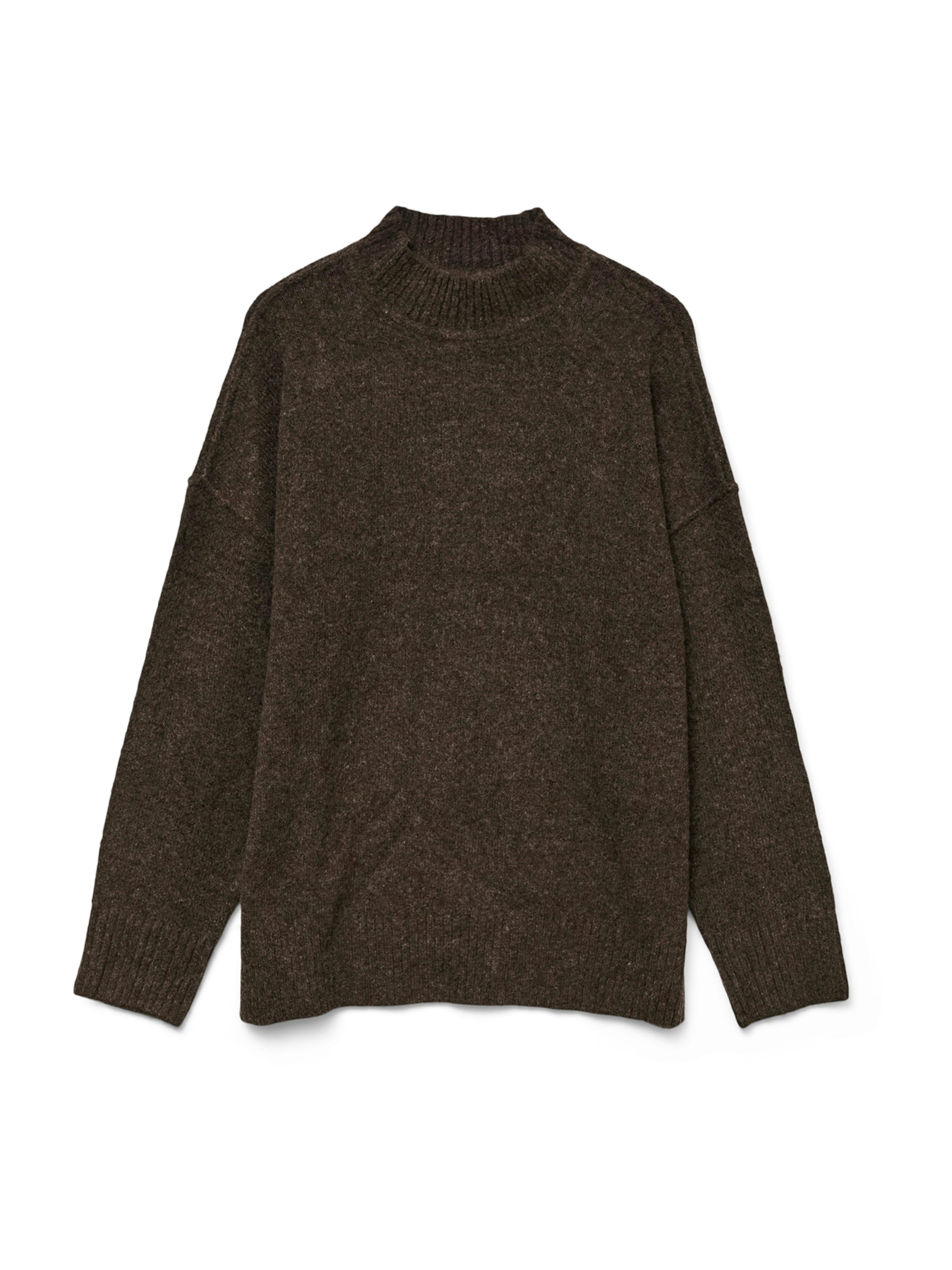 VERO MODA Sweater 'VMILSE' in Brown: front