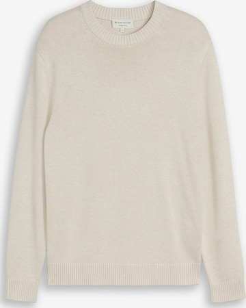 TOM TAILOR Pullover in Beige: Vorderseite