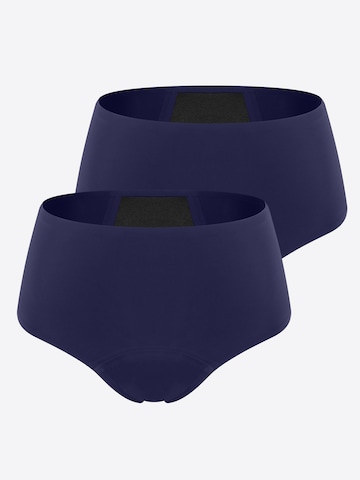 CARER Slip 'Women's Period Underwear'‌‌‌‌‌‌‌‌‌ in Blau: Vorderseite