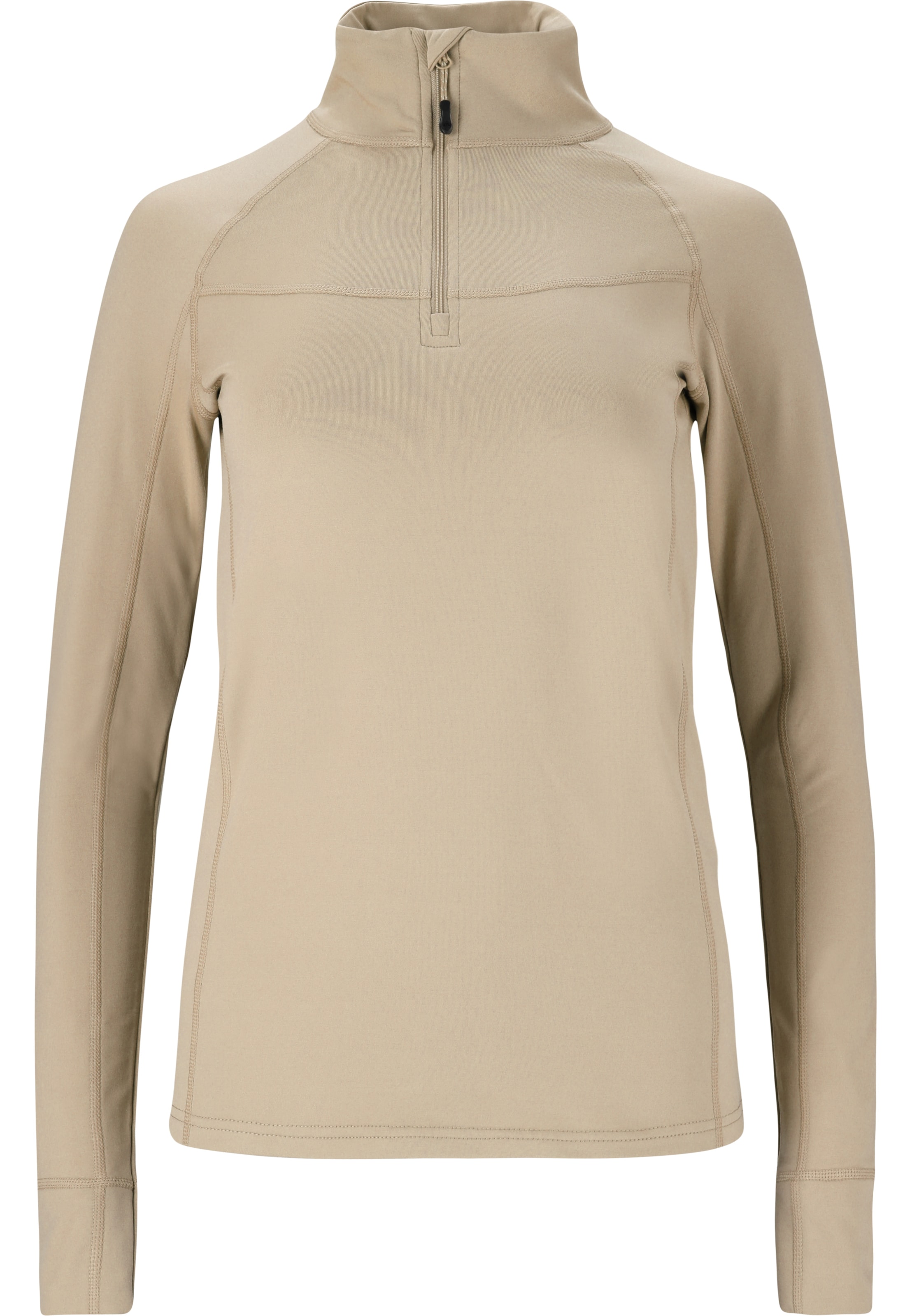 Whistler Funktionsshirt 'Blume' in Beige: Vorderseite