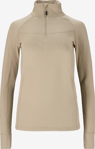 Whistler Performance Shirt 'Blume' in Beige: front