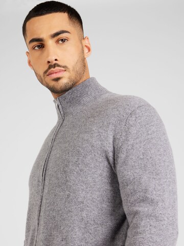 UNITED COLORS OF BENETTON Knit Cardigan in Grey