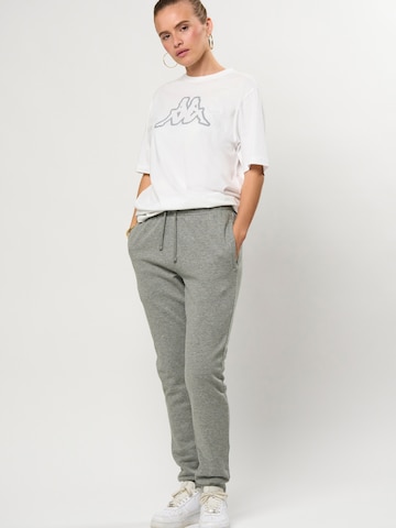 KAPPA Regular Pants 'KMLogo Caseri' in Grey