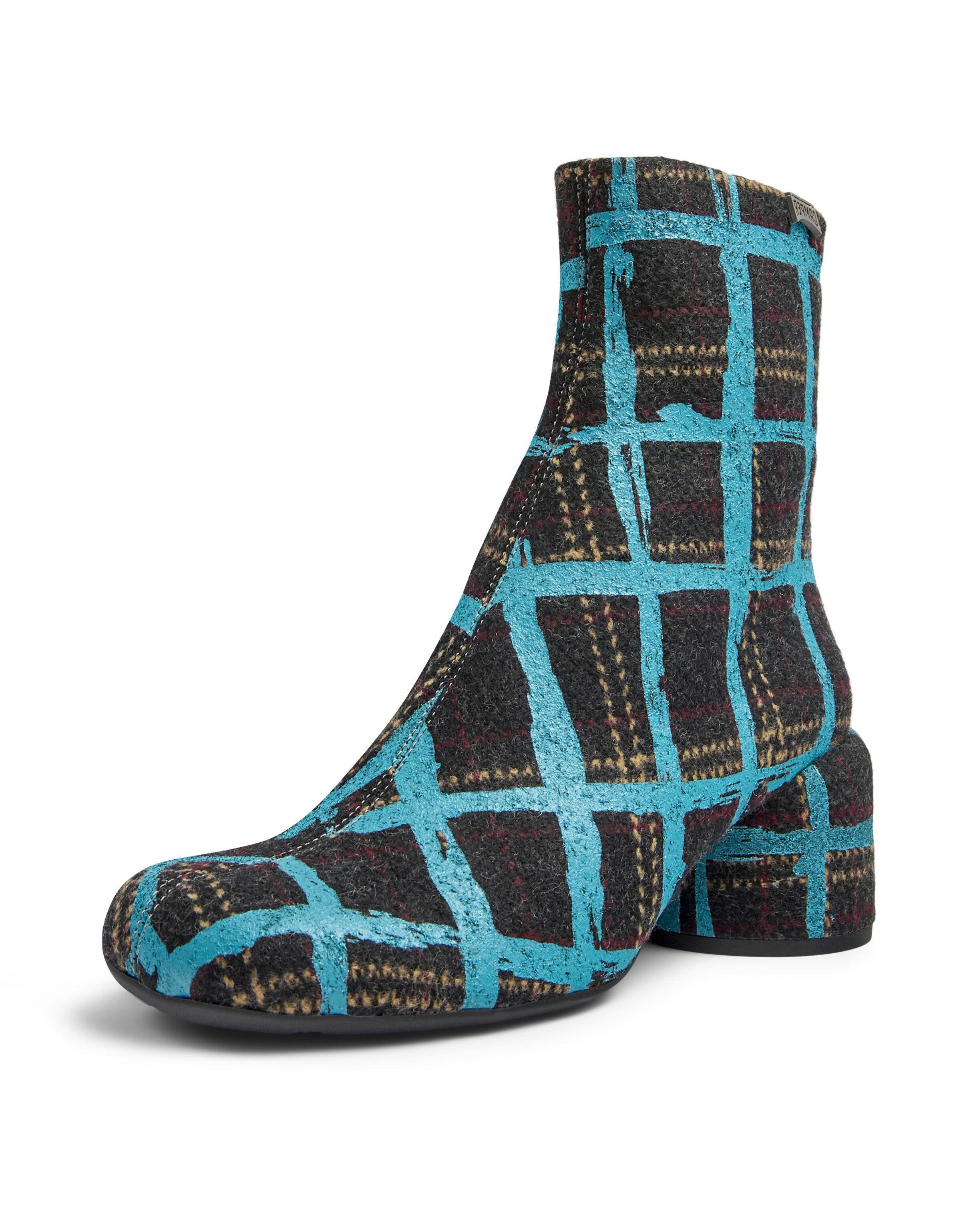 CAMPER Enkellaarsjes 'Niki' in Grijs: voorkant