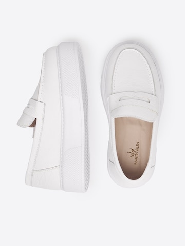 MARTIN VALEN Slipper – bílá: přední strana