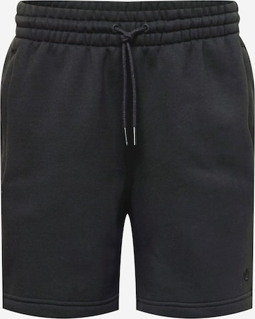 ADIDAS ORIGINALS Trousers 'Adicolor Trefoil' in Black: front