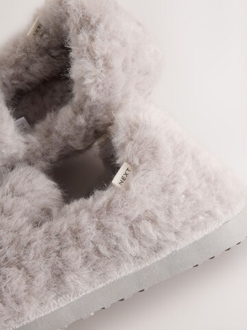 Pantoufle Next en gris
