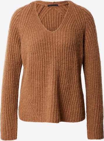 DRYKORN Pullover 'LYNETTE' in Braun: predná strana