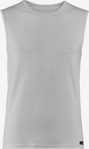 BRUNO BANANI Undershirt in Grey: front