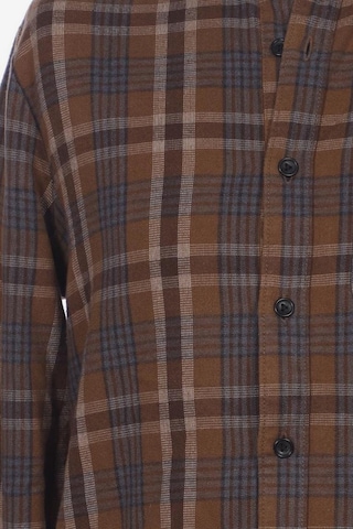 Volcom Button Up Shirt in M in Brown