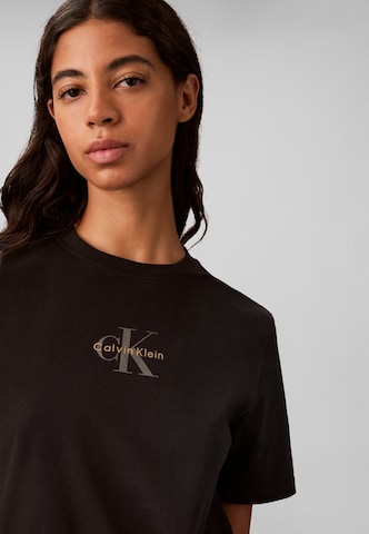 Calvin Klein JeansMajica 'CLASSIC' - crna boja: prednji dio