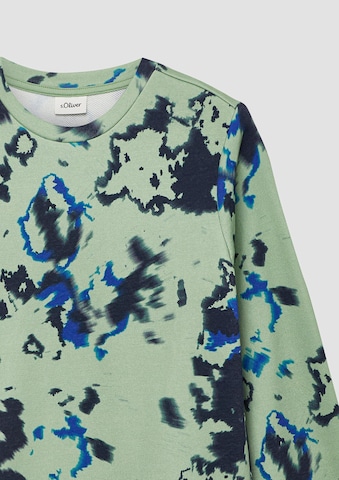 s.Oliver Sweatshirt in Green