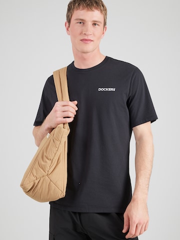 Dockers T-Shirt in Schwarz: Vorderseite