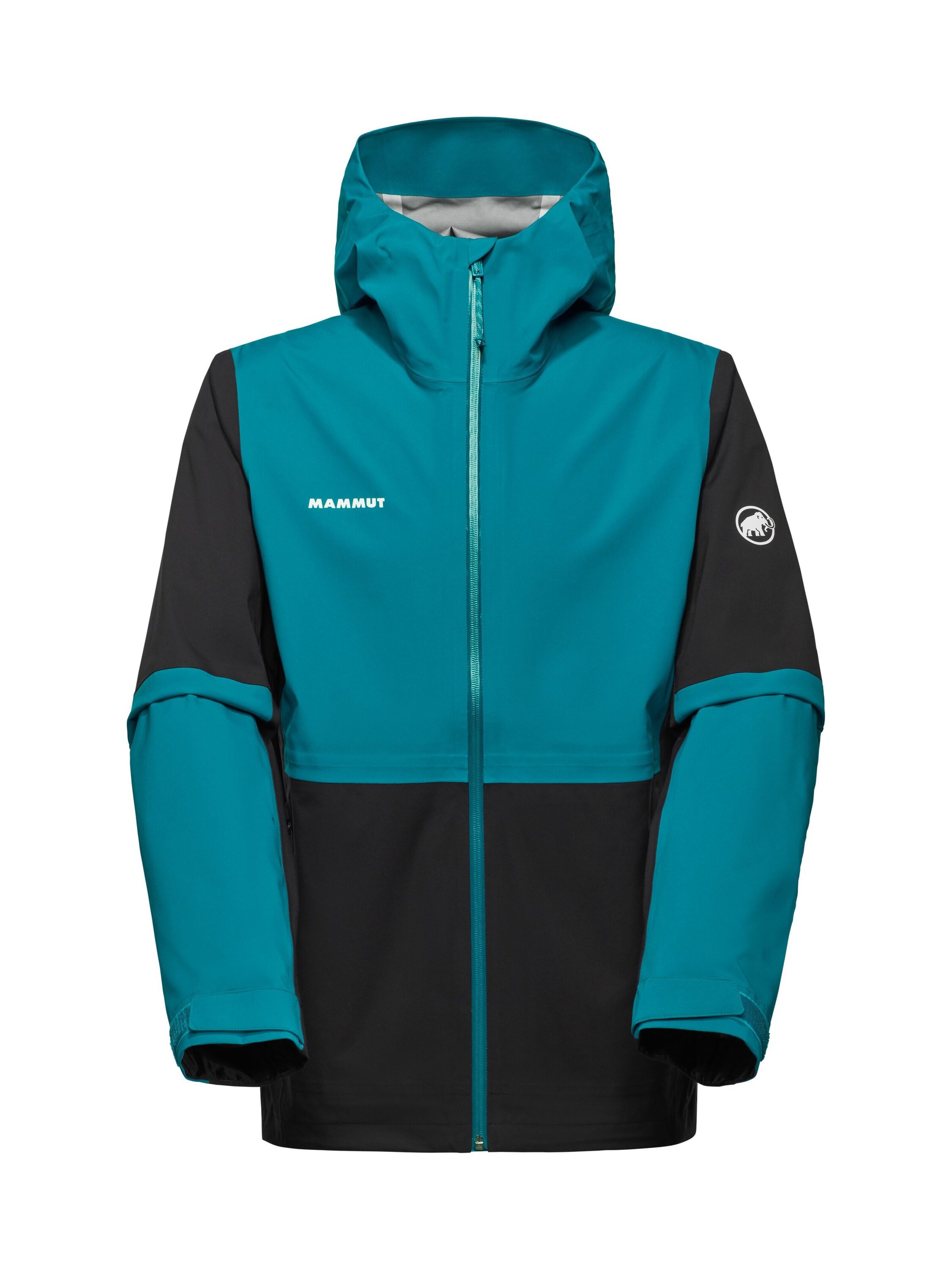 MAMMUT Outdoor jacket 'Linard Guide' in Black: front