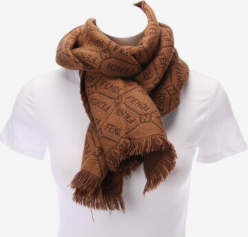 Fendi Scarf & Wrap in One size in Brown: front