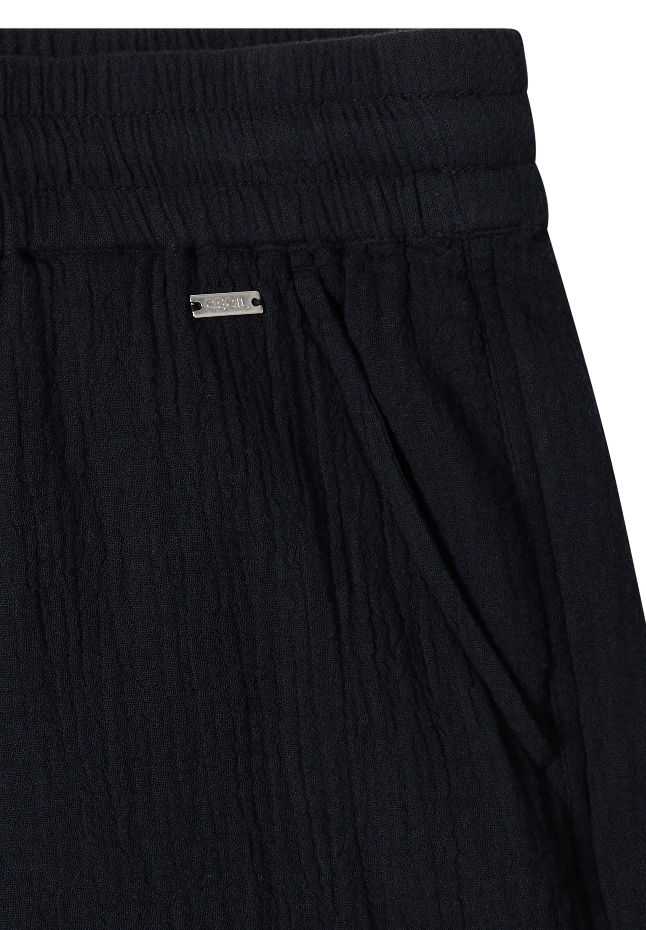 CECIL Regular Hose in Schwarz