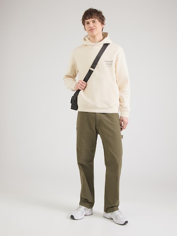 JACK & JONES Mikina 'JWHNORREBRO' – bílá