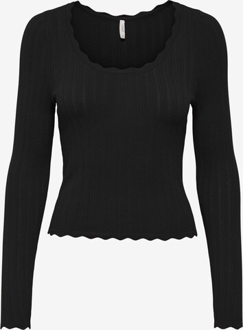 ONLY Sweater 'Dee' in Black: front