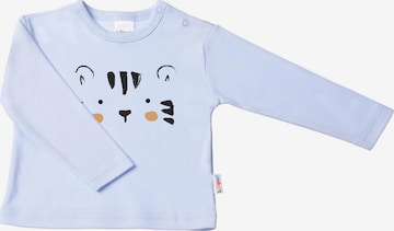 LILIPUT Niedliches Langarmshirt mit 'Tigerbaby'-Print in Blau: front