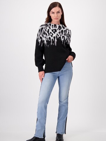 monari Pullover in Schwarz