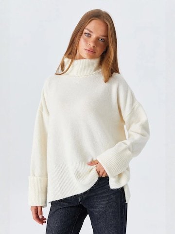 Pullover 'Pullover' di MixRay in beige: frontale