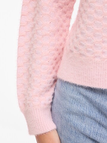 VILA Pulóver 'VIDebs' - rózsaszín