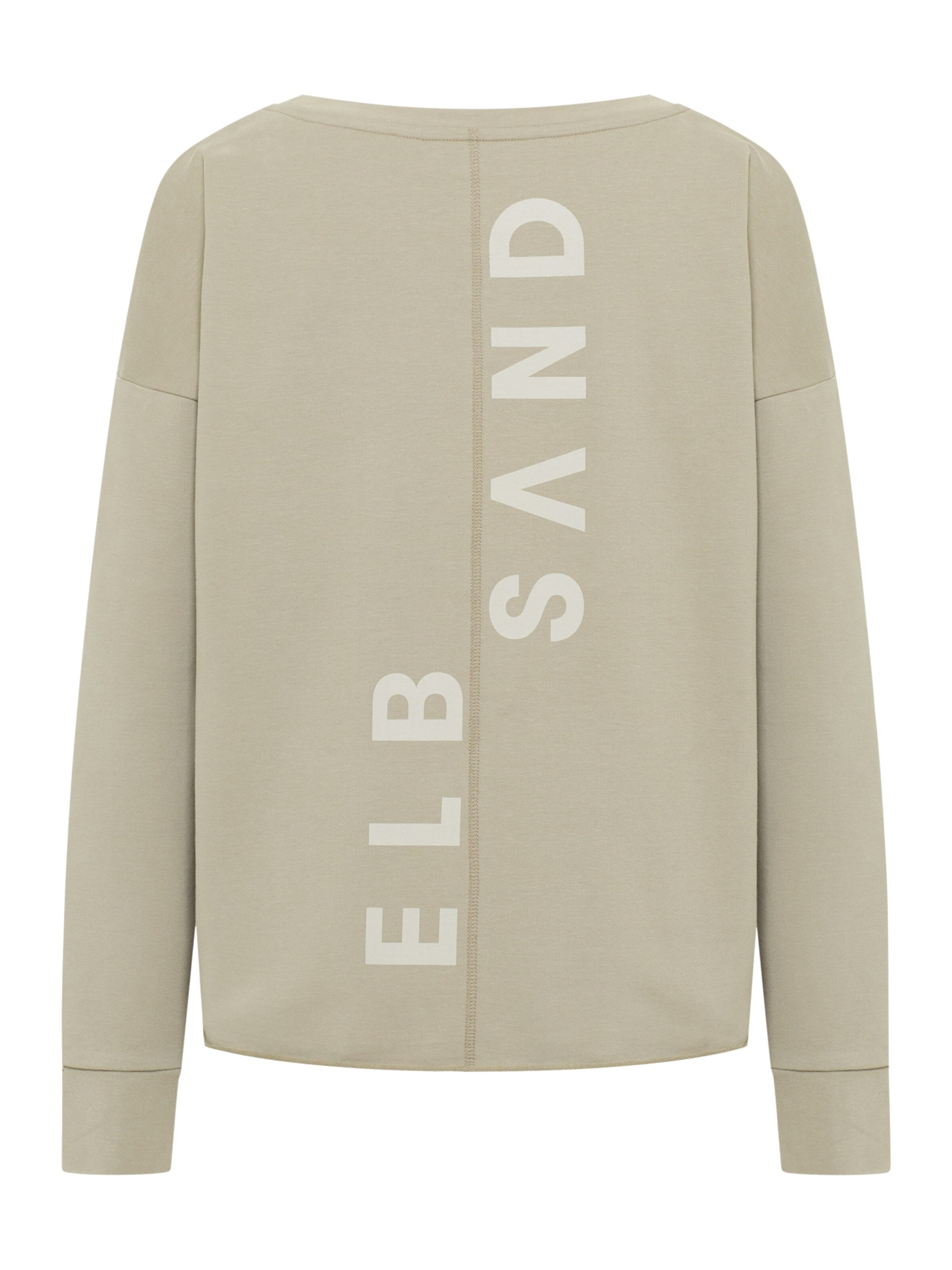 Sweat-shirt 'Riane' Elbsand en beige