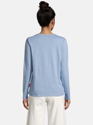 salzhaut Shirt 'Kant' in Blauw