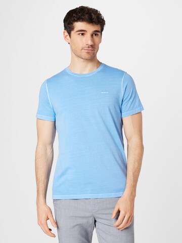 T-Shirt GANT en bleu : devant