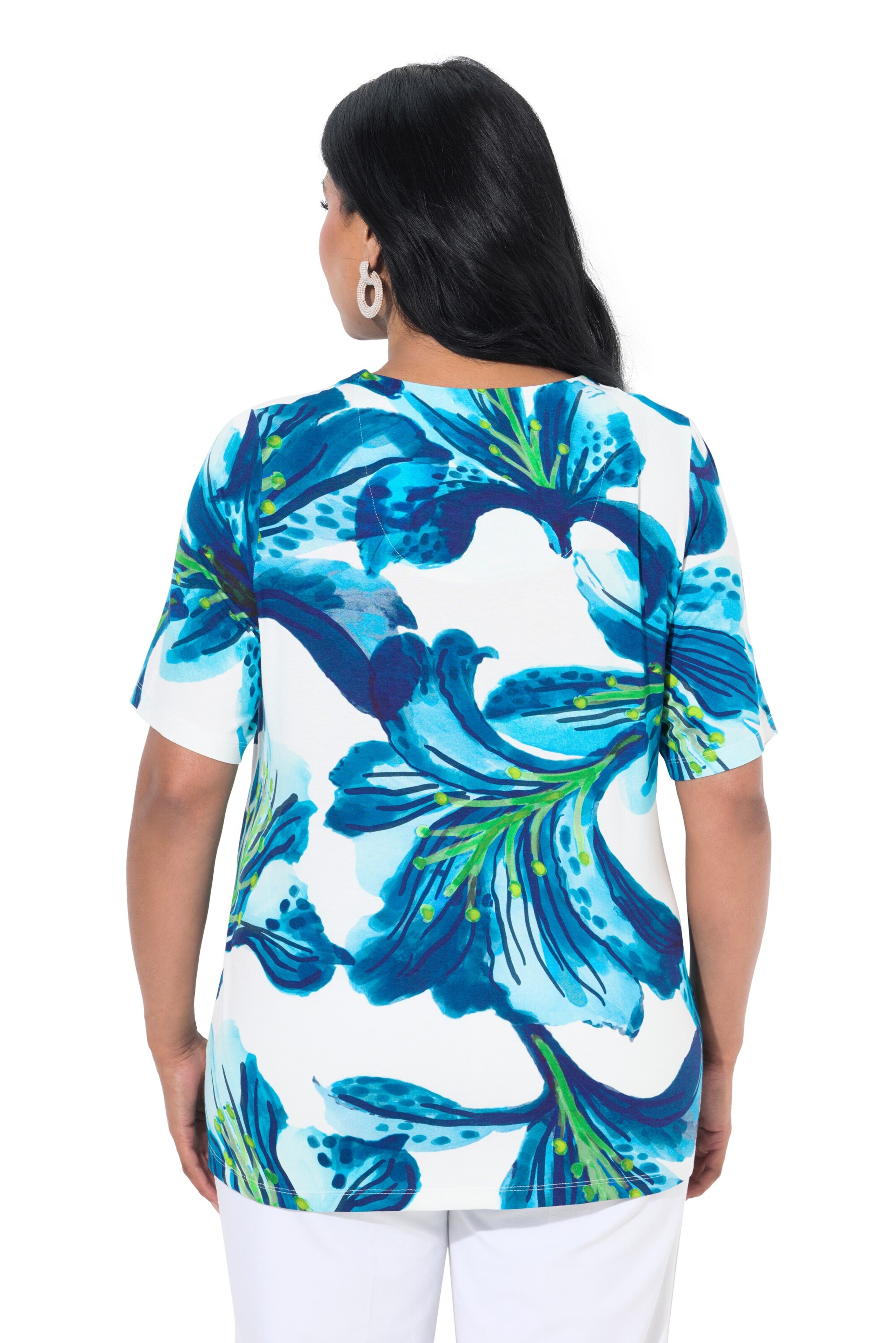 Ulla Popken Shirt in Blauw