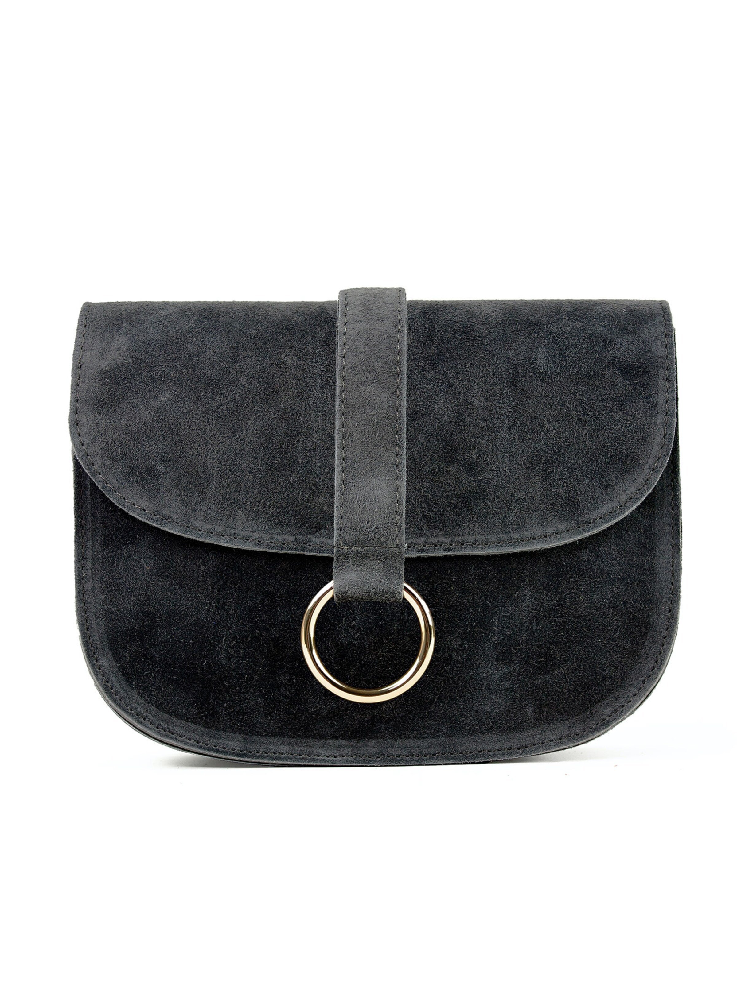 Borsa a mano 'HANNA' di lePelou in nero: frontale