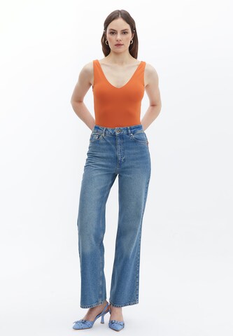 OXXO Shirt bodysuit in Orange