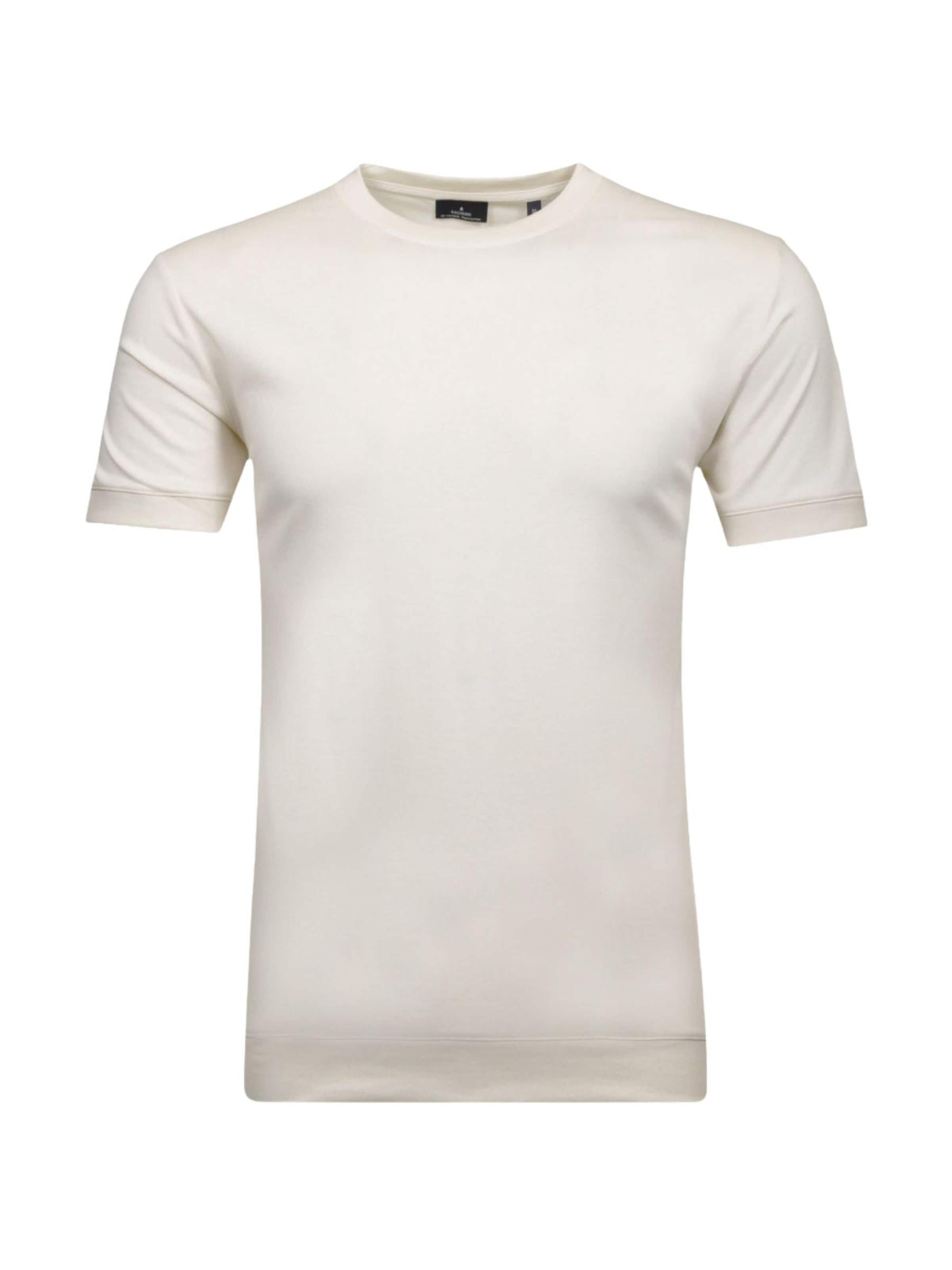 Ragman Shirt 'RAGMAN T-SHIRT M/M T-SHIRT' in Beige: voorkant