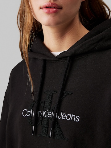 Calvin Klein Jeans Ruha 'CHENILLE ' - fekete