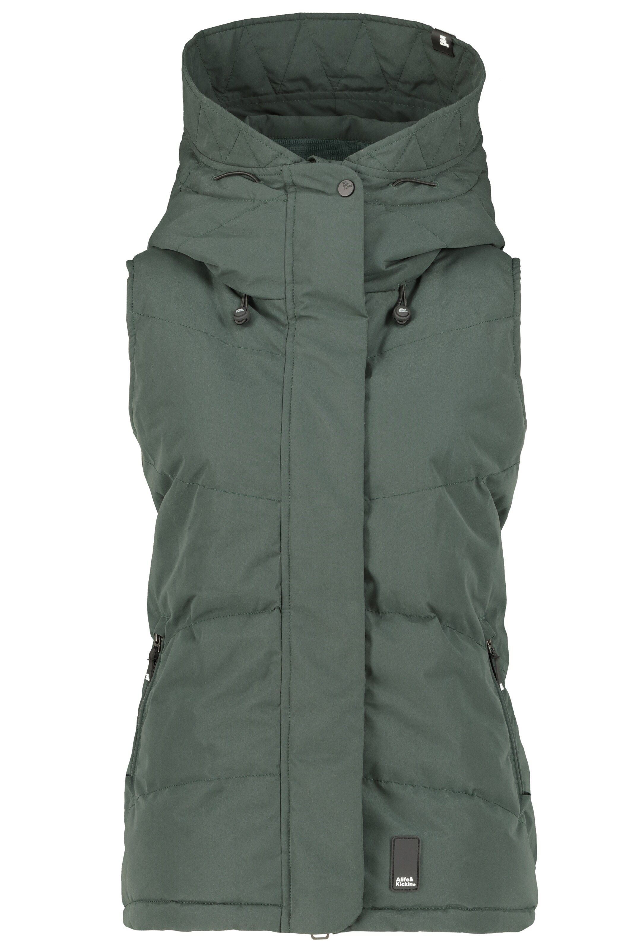 alife & kickin Γιλέκο 'JunisAK' σε πράσινο: μπροστά