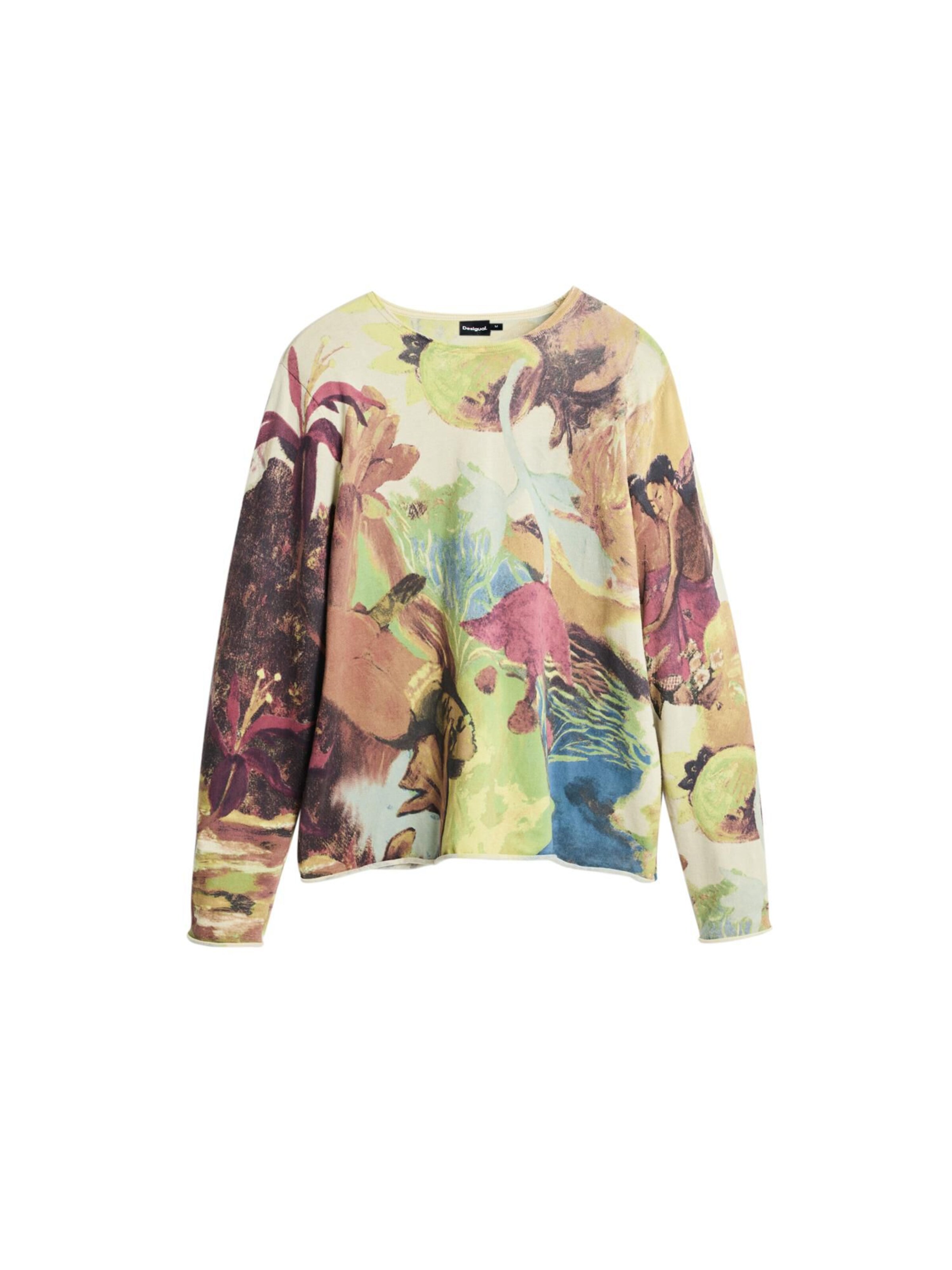 Pullover di Desigual in bianco: frontale