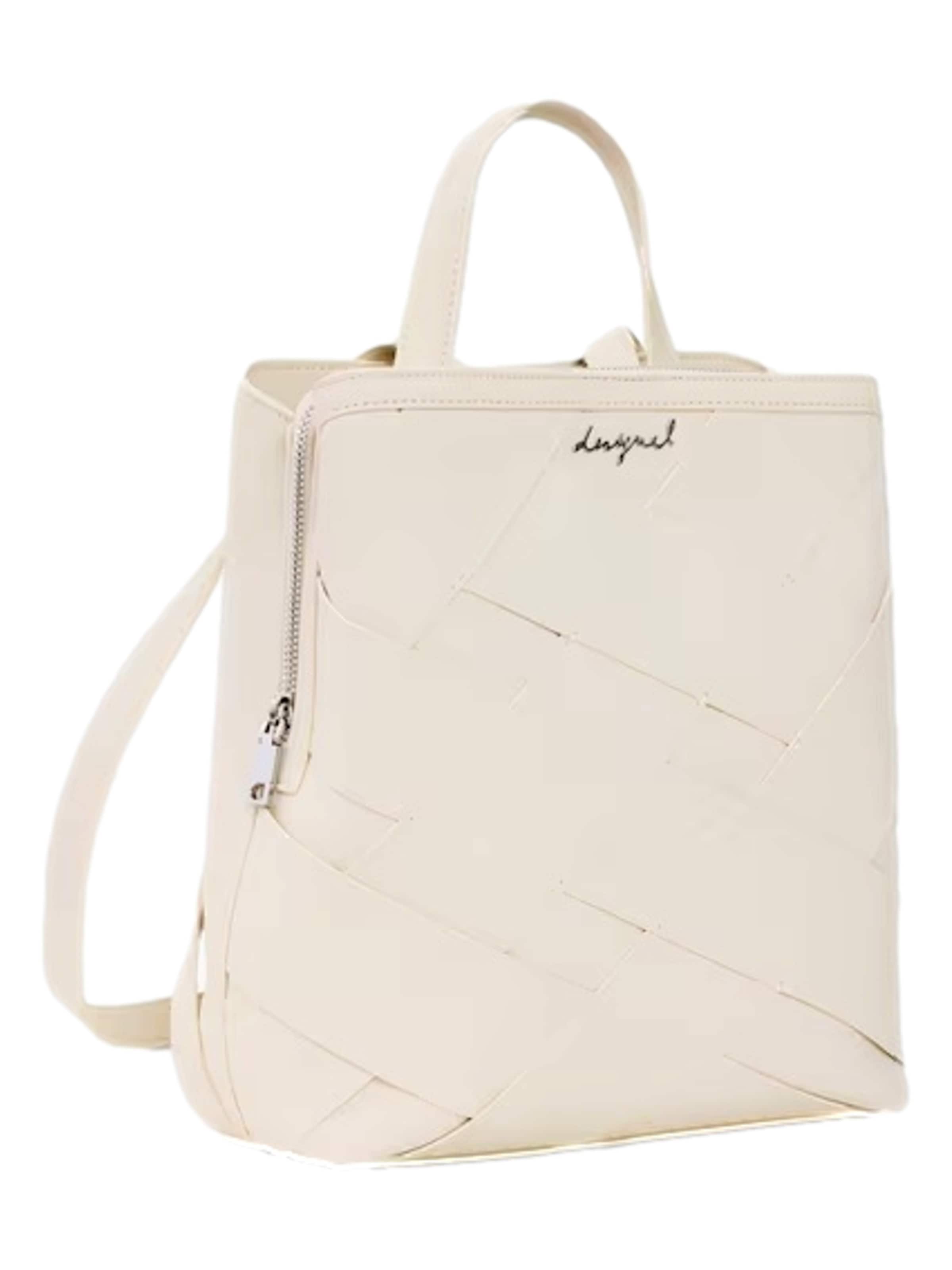 Desigual Backpack 'Cromo Sumy Mini' in White