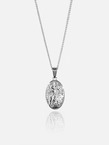 warpedsense Necklace 'St. Christopher' in Silver: front