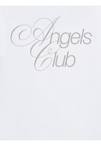 Mister Tee - Camiseta 'The Angles Club' en blanco