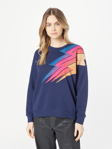 BONOBO - Sweatshirt em azul: frente